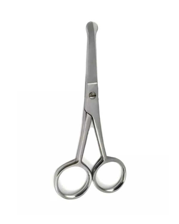 Dog Grooming Scissors 3.5" Curved W/Safety Tips for Eye Ear Nose German Grade - Image 2