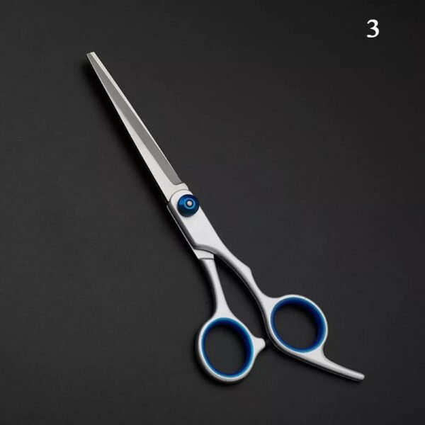 Dog Scissors Set 4, 7 Inch Straight Thinning Curved Chunker Pet Grooming Scissors Kits - Image 4