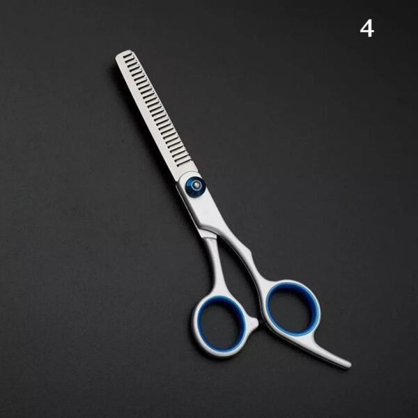 Dog Scissors Set 4, 7 Inch Straight Thinning Curved Chunker Pet Grooming Scissors Kits - Image 3