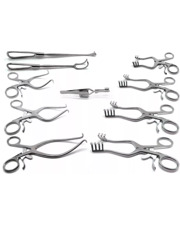 10 Pcs Surgical Veterinary Retractors Weitlaner Gelpi Premium Instruments