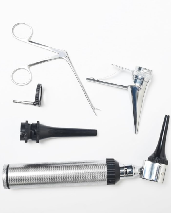 ENT Veterinary Otoscope Speculum Set Medical Diagnostic Metal Specula