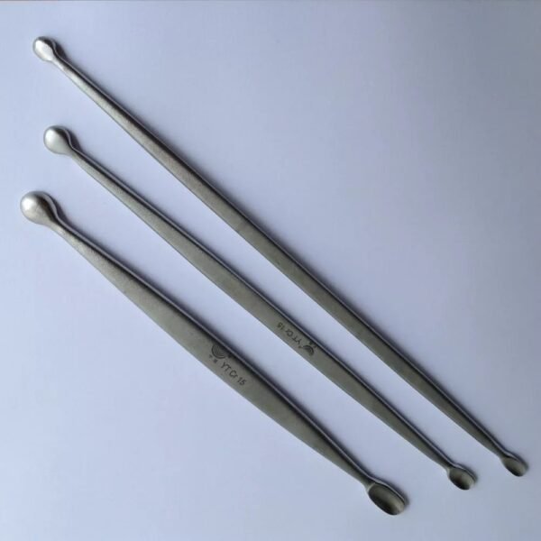 A set of Double Ended Bone Currette Spoon Veterinary orthopedics Instruments