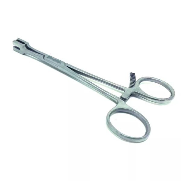 14cm Small Bone Plate Holding Forcep Straight Orthopedics Veterinary Instrument - Image 2