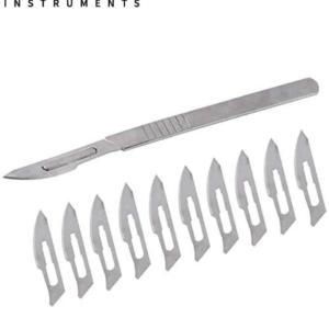 veterinary scalpels and blades kit stainless steel