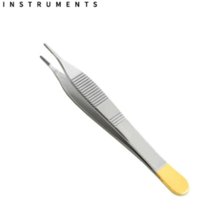 adson brown tissue forceps tungsten carbide 4.75 7x7 teeth