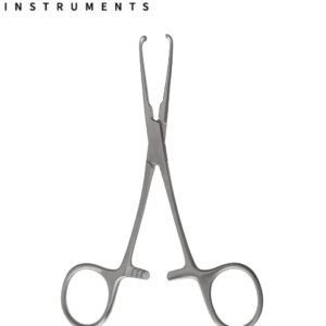 allis tissue forceps 4x5 teeth stainless steel veterinary
