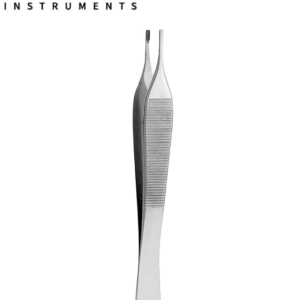 adson brown tissue forceps 4.75 inch 7x7 teeth stainless steel