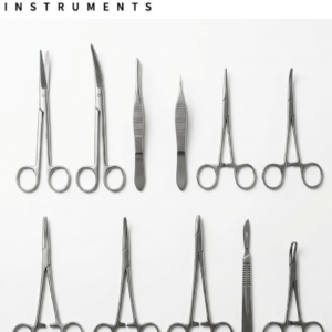 Standard Spay Neuter Set 11 Piece animal surgery kit with veterinary instruments