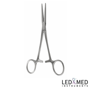 Crile Hemostatic Forceps Straight - 5.5 veterinary surgical instrument
