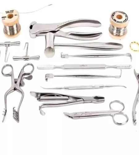 17 Pieces Veterinary Excellent high Quality orthopaedic Surgical Instruments set